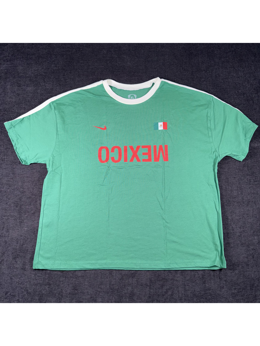 Nike Travis Scott Cactus Jack Mexico Green Graphic T-Shirt XL